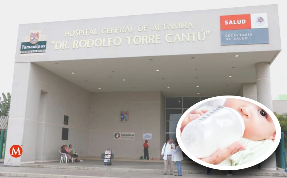 Por presunto descuido dan alcohol a bebé en hospital de Tamaulipas. (Especial)