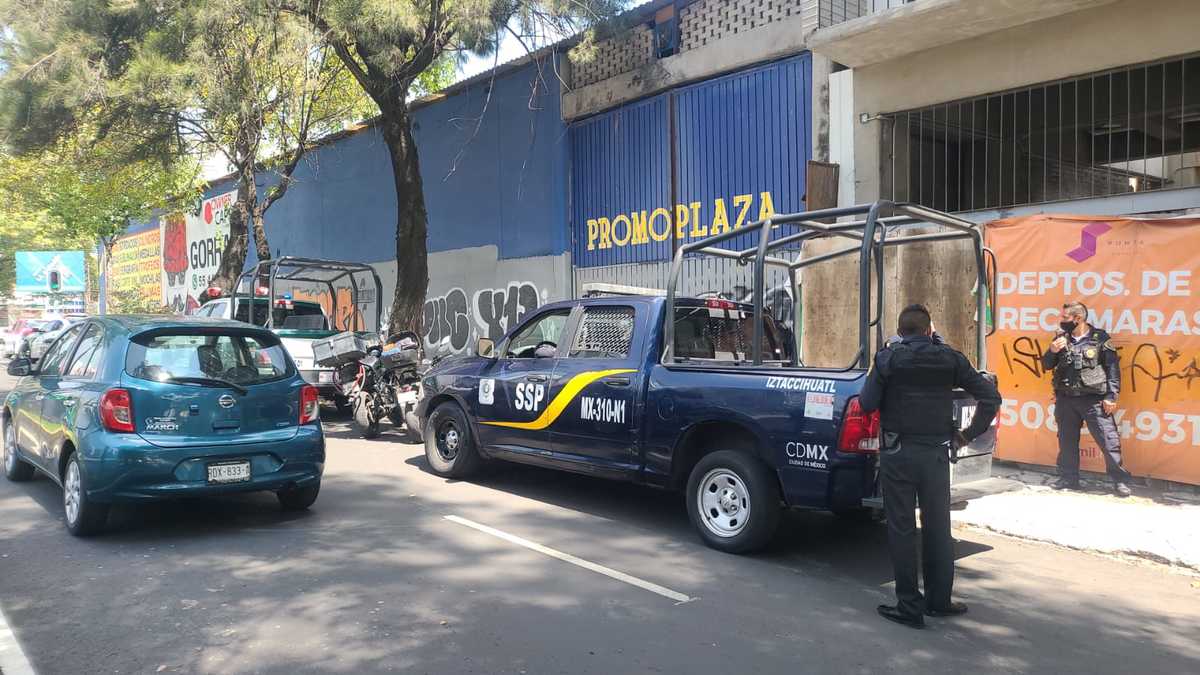 Los presuntos ladrones fueron asegurados en Viaducto e Isabel la Católica (Especial)