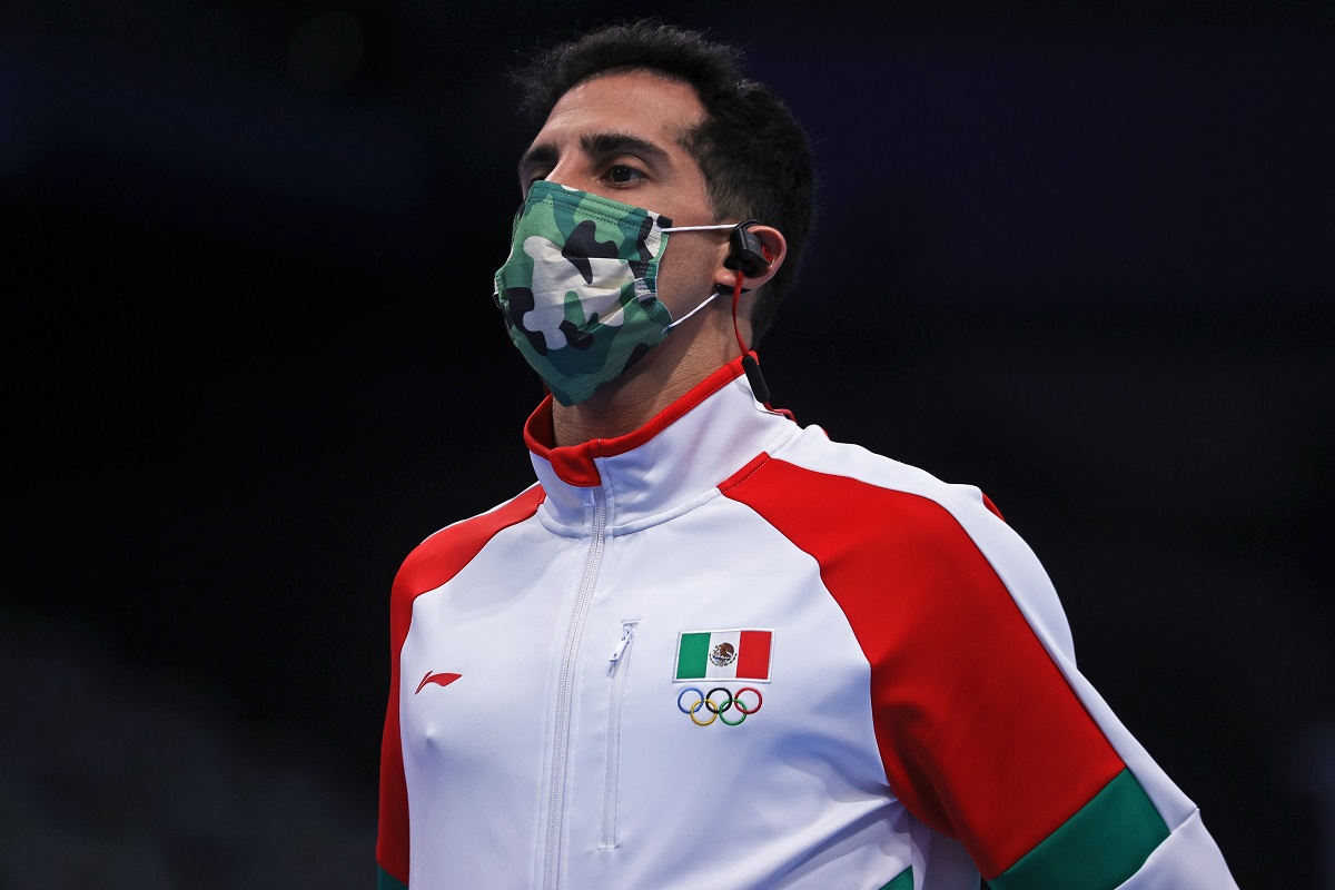Rommel Pacheco durante los Juegos Olímpicos (Mexsport)