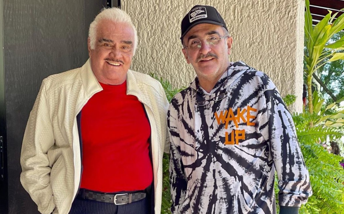 Vicente Jr reporta estado de salud de Vicente Fernández (Especial).