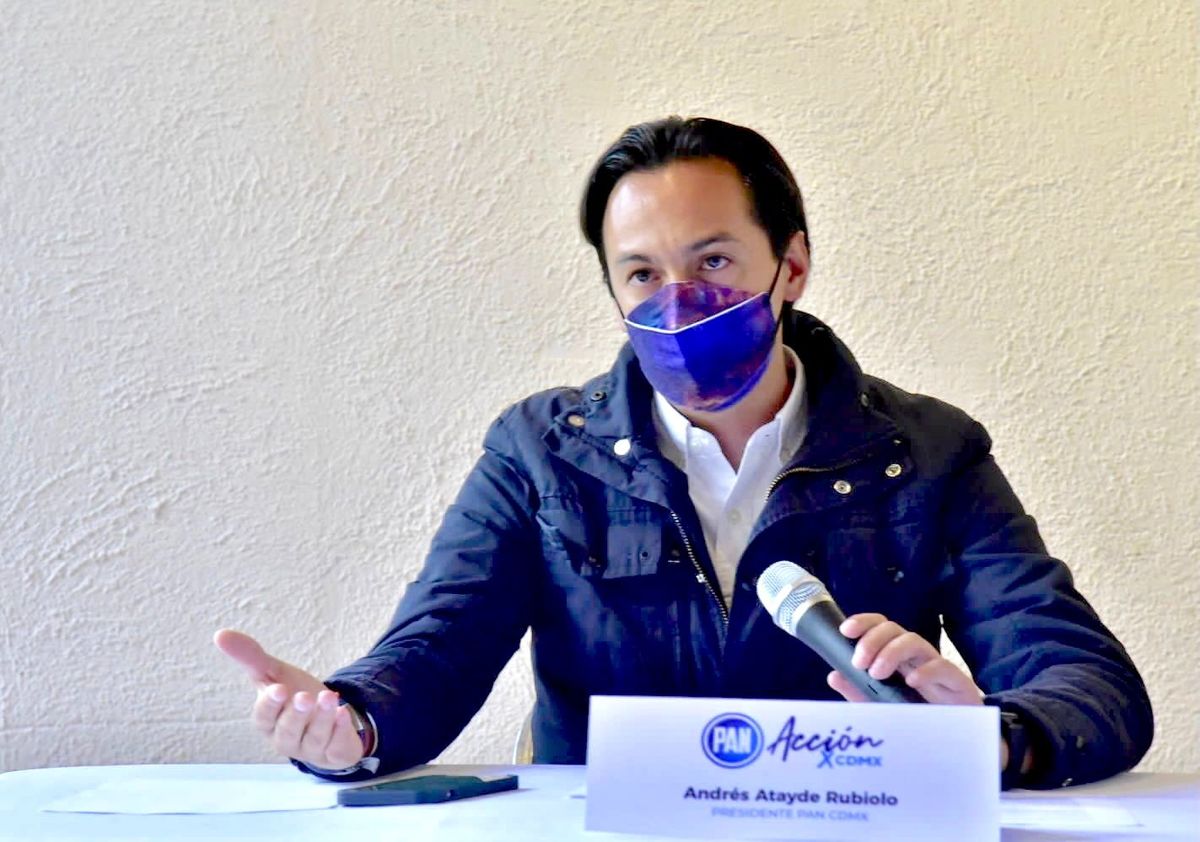 Andrés Atayde Rubiolo dirigente de PAN en Ciudad de México | Especial
