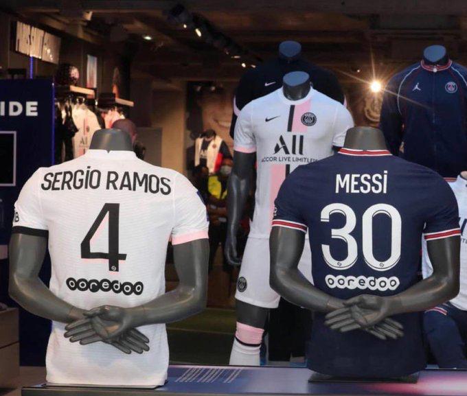 La bienvenida de Ramos a Messi (Twitter @Sergio Ramos)