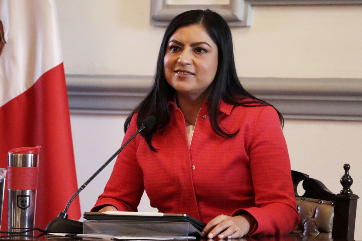 Claudia Rivera, presidenta municipal de Puebla. (Agencia Enfoque)