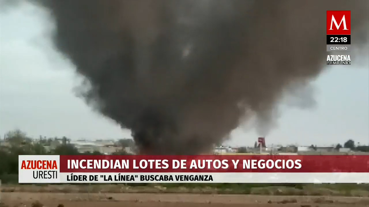 Comando armado queman simultáneamente cinco yonkes en Ciudad Juárez