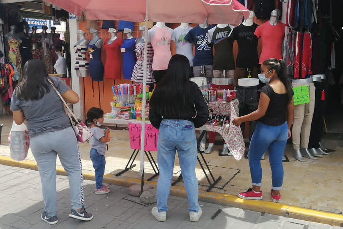 Comerciantes. (Apolonia Amayo)