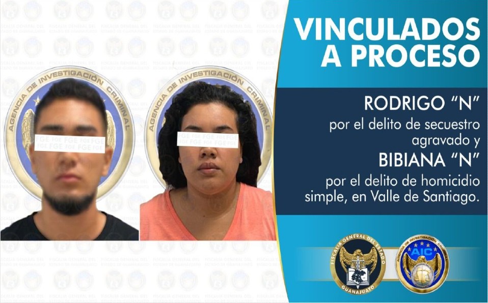 Los detenidos lideraban célula criminal en la zona de Valle de Santiago.