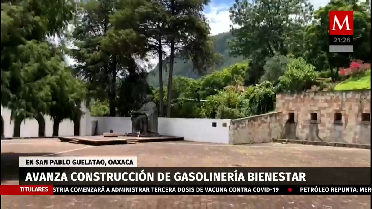 En Oaxaca, construyen gasolinería con recursos del Indep