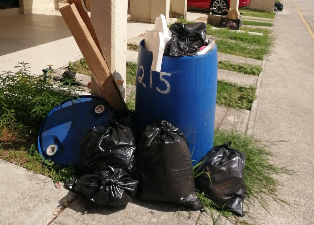 Falta de recolección de basura. (Pablo Reyes)