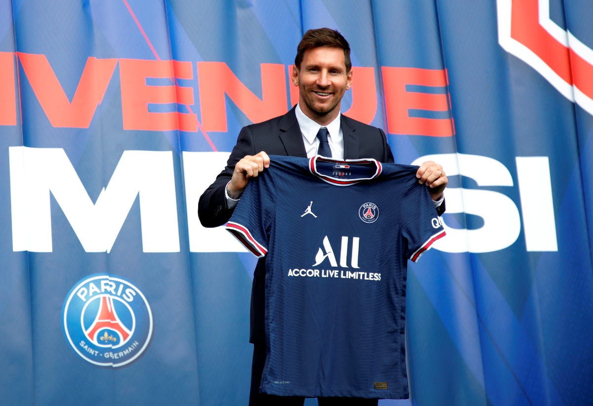 Lionel Messi es presentado como nuevo jugador del PSG (Reuters)