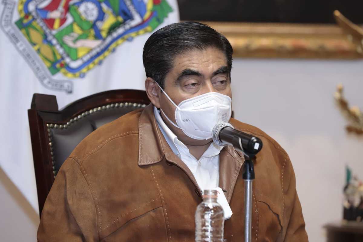 Miguel Barbosa, gobernador de Puebla. (Especial)
