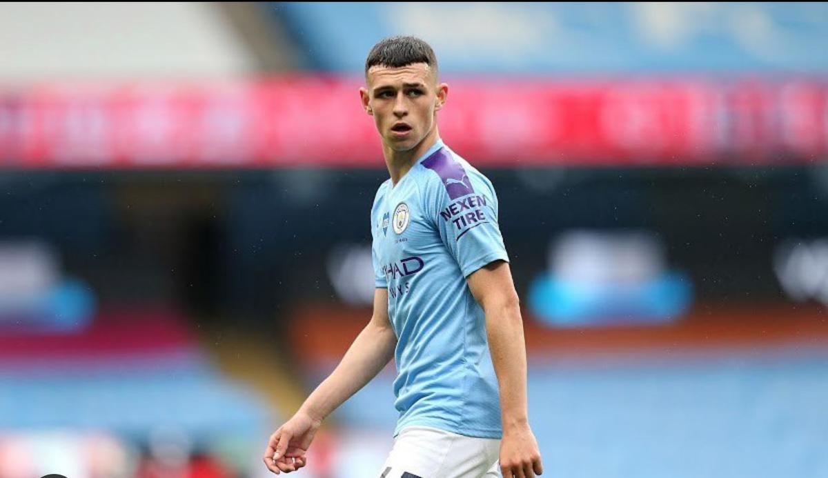 Phil Foden sufrió una lesión en el pie (Instagram @Phil Foden)