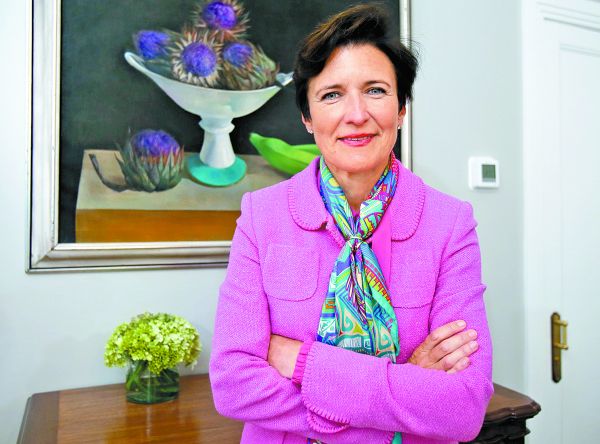 “Quiero dejar un legado en ayudar a tener un banco moderno”, dice la ejecutiva. Juan Carlos Bautista
