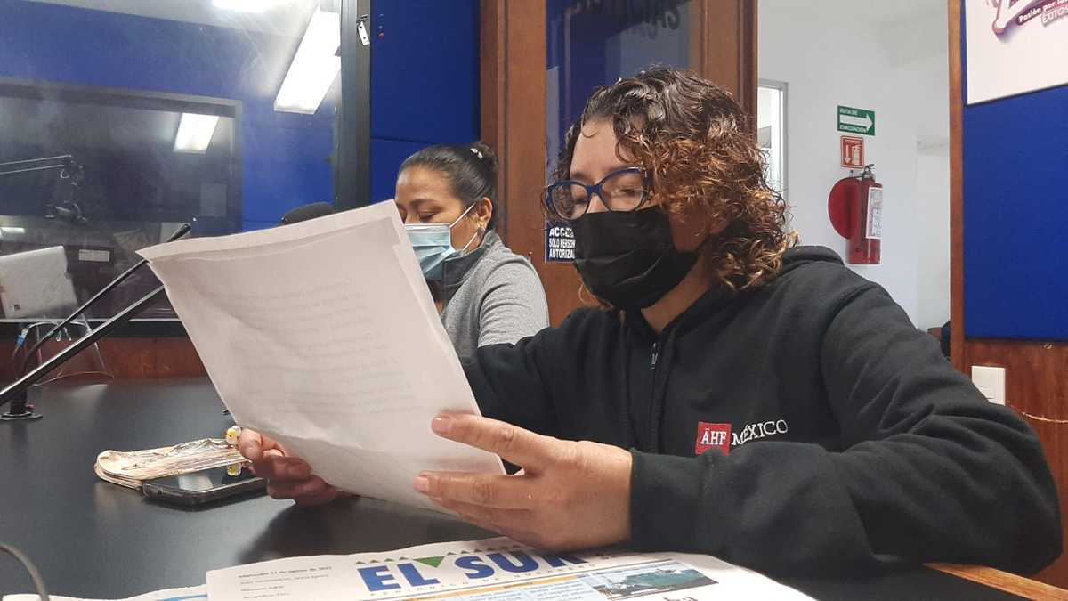 Vocera de buscadoras de personas en Guerrero da positivo a covid; colectivo pide ayuda. (Rogelio Agustín).