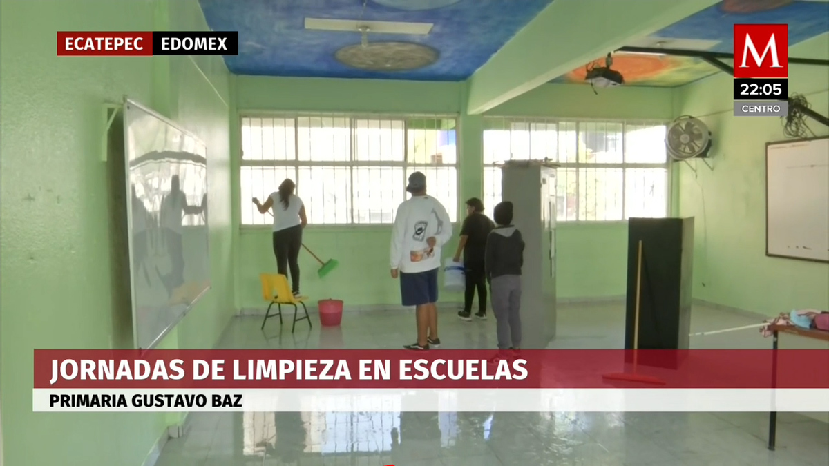 Al arranque de clases, algunos planteles comienzan limpieza