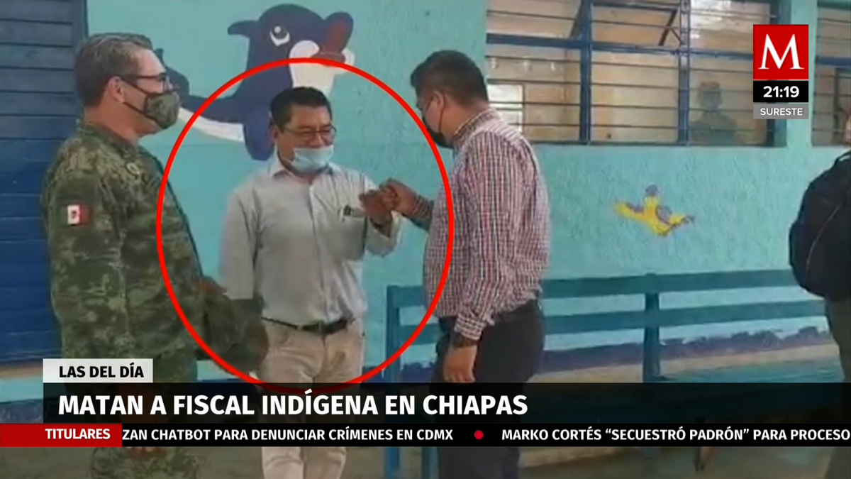 Asesinan al fiscal de Justicia Indígena en Chiapas