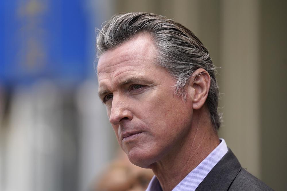 Gavin Newsom, gobernador de California. / Fotografía: AP.