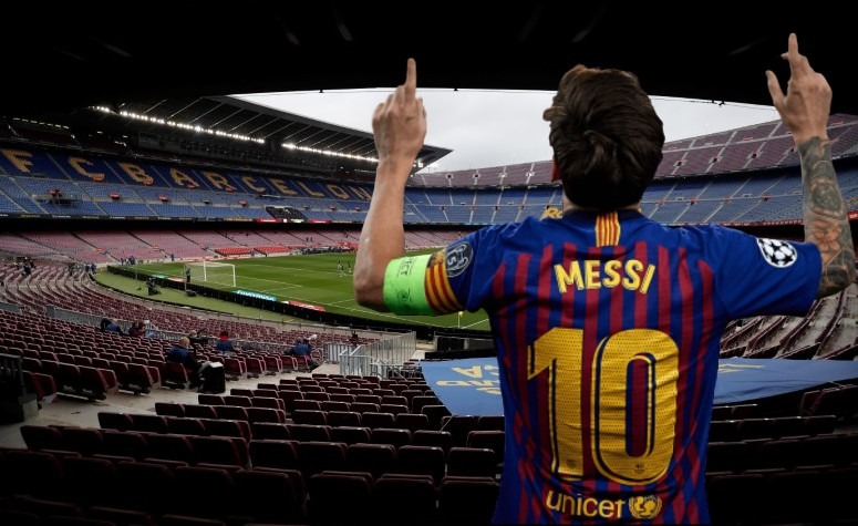 La canción del "10" tras la salida de Messi del Barcelona (Reuters)