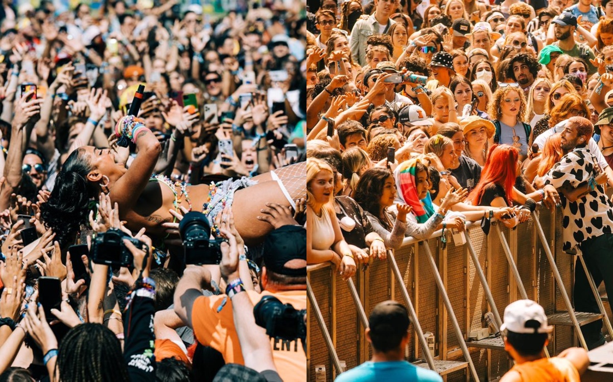 Lollapalooza celebró su edición 30 con 385 mil personas vacunadas y sin cubre bocas  /  @lollapalooza