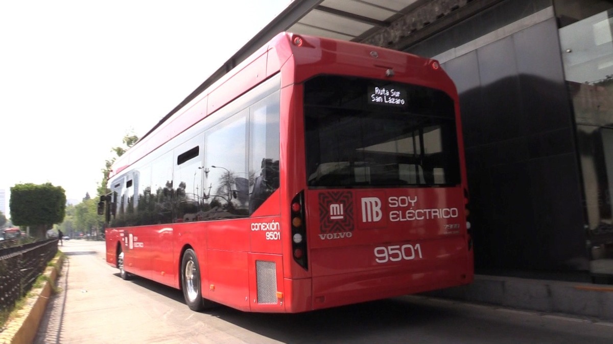 Metrobús de la Ciudad de México. (Cortesía)