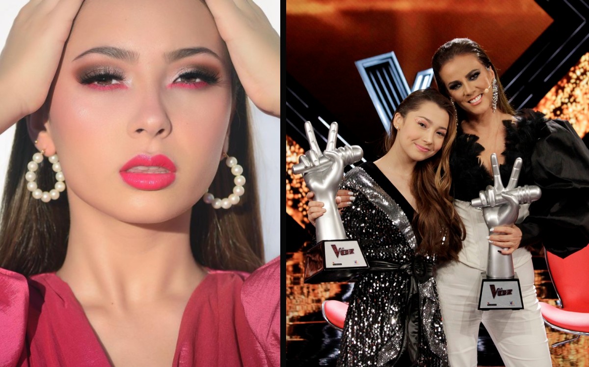 Sherlyn Sánchez, la joven de 16 años ganadora de la Voz México 2021. (Especial)