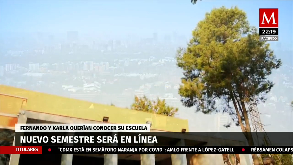 UNAM. Clases a distancia inician hoy 9 de agosto por la pandemia