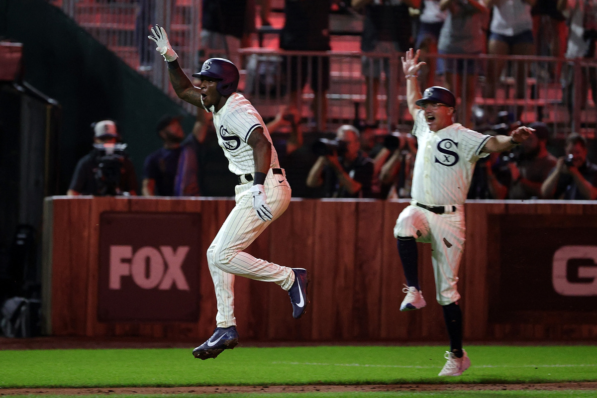 White Sox celebran la victoria en el Campo de los Sueños (AFP)