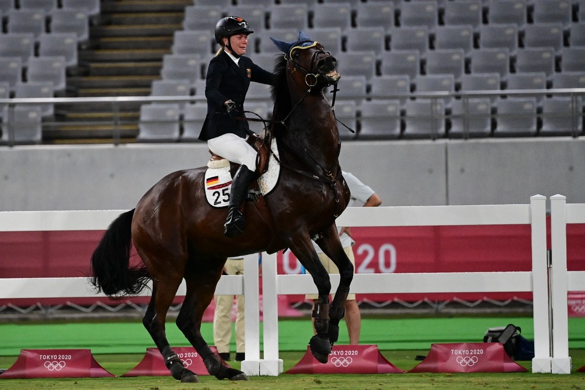 Annika Schleu es denuncia por maltrato animal (AFP)