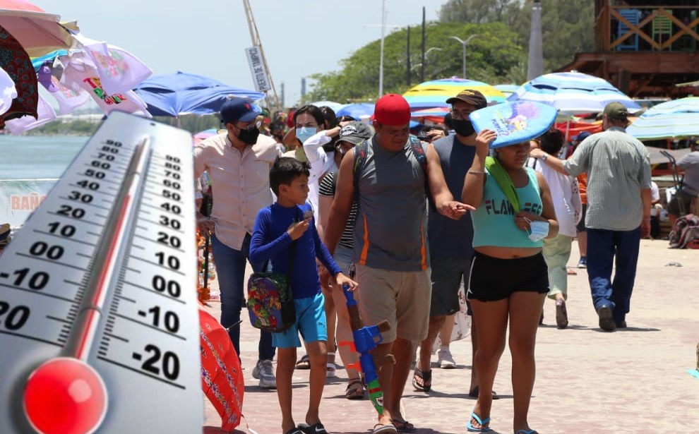 Clima caluroso, calor. | Foto Yazmín Sánchez