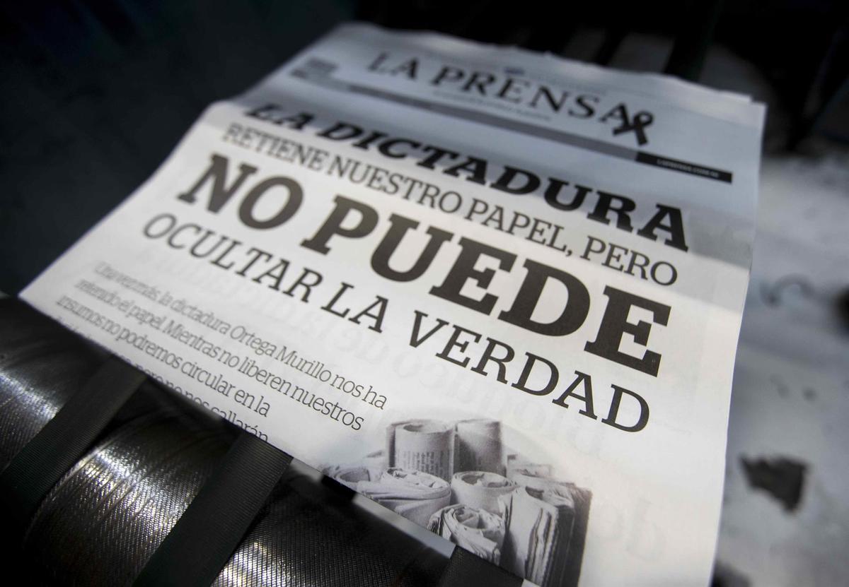 El diario La Prensa de Nicaragua ha sido eventual crítico del gobierno de Daniel Ortega. (EFE)