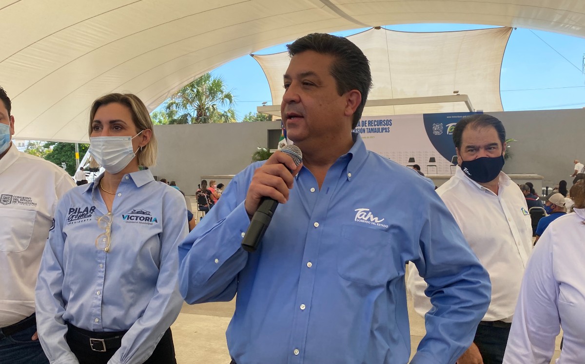 Francisco García Cabeza de Vaca, gobernador de Tamaulipas. (Antonio Hernández)