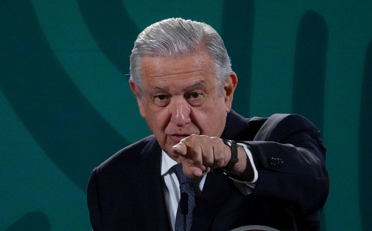 López Obrador durante la conferencia mañanera del 13 de agosto. (Cuartoscuro)