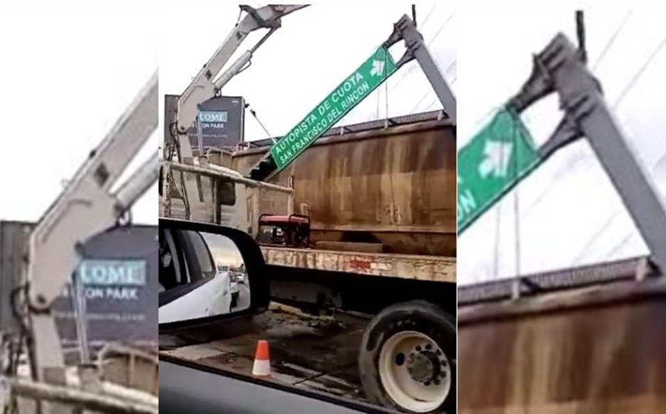 Se impacta tren contra un tráiler en León