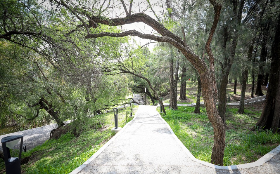 Parque Los Cárcamos en León. ESPECIAL.