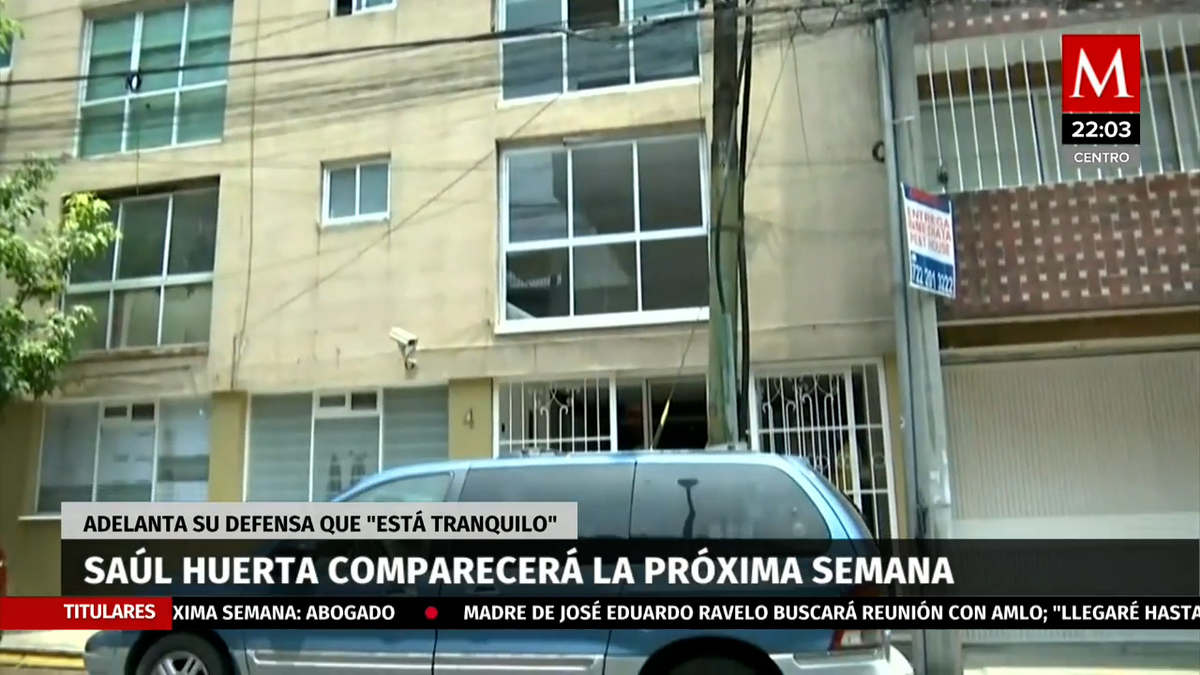 Saúl Huerta se presentará ante un juez la próxima semana: abogado