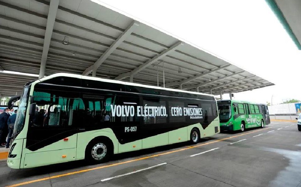 La unidad de transporte eléctrico estuvo en prueba piloto a lo largo de un mes.