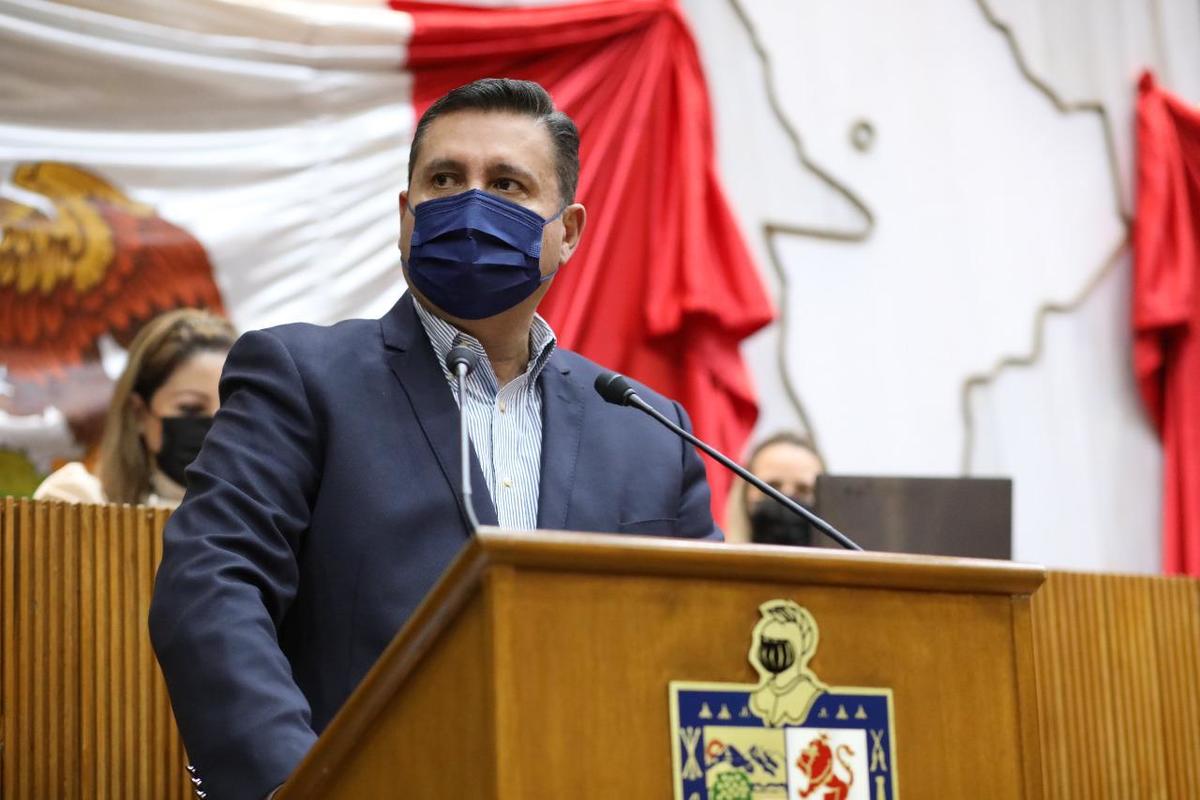 El coordinador del PRI, Álvaro Ibarra. Foto: Especial