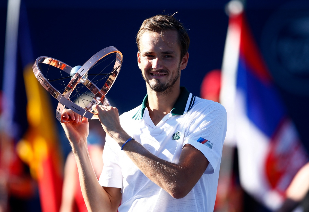 Daniil Medvedev, campeón del Masters 1000 de Toronto (AFP)
