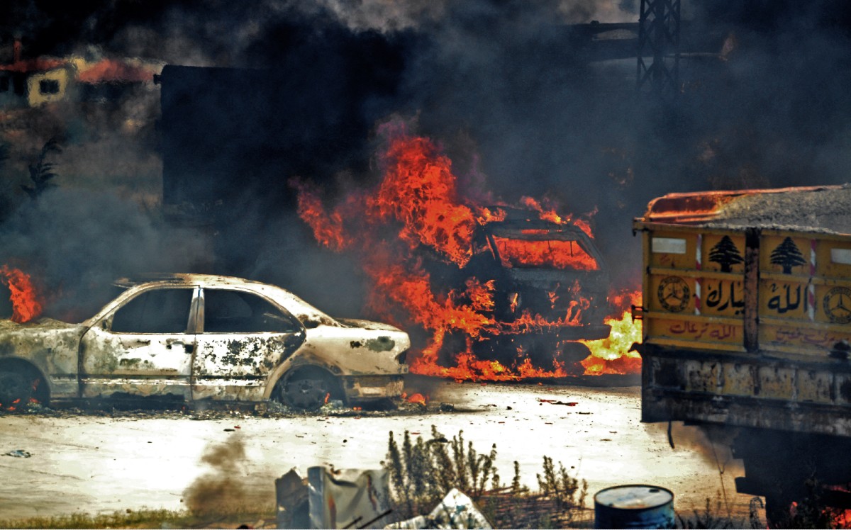 Explota tanque de combustible en Líbano | AFP
