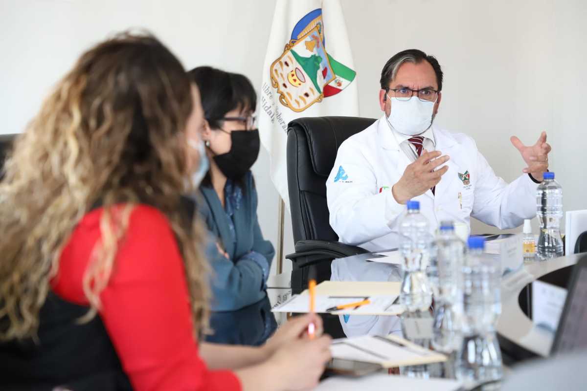 Alejandro Benítez, secretario de Salud de Hidalgo. (Especial)