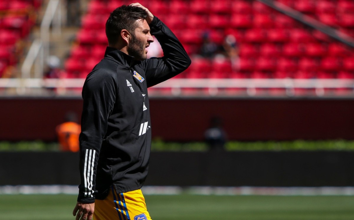 André-Pierre Gignac, jugador de Tigres (Imago7)