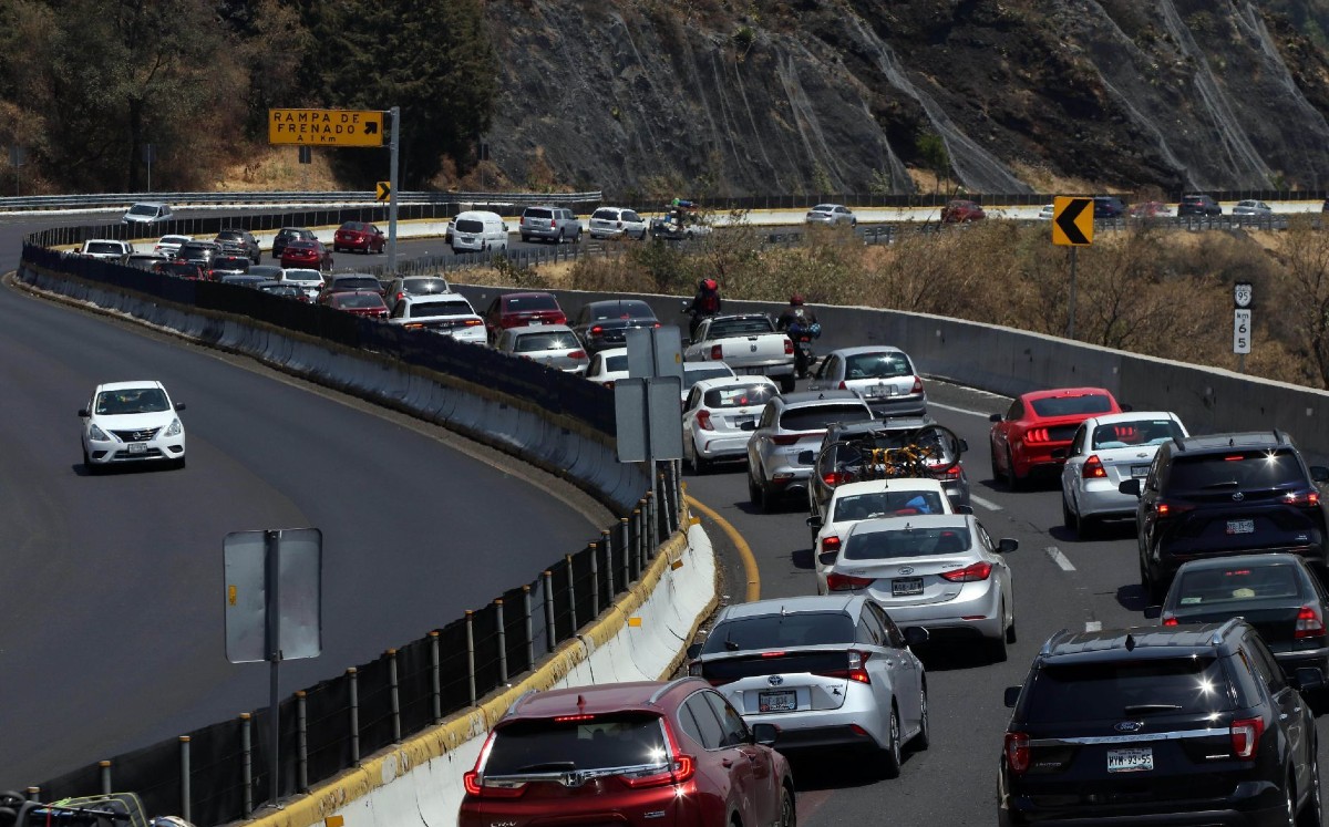 Aspectos de la autopista México-Cuernavaca | Cuartoscuro/Archivo