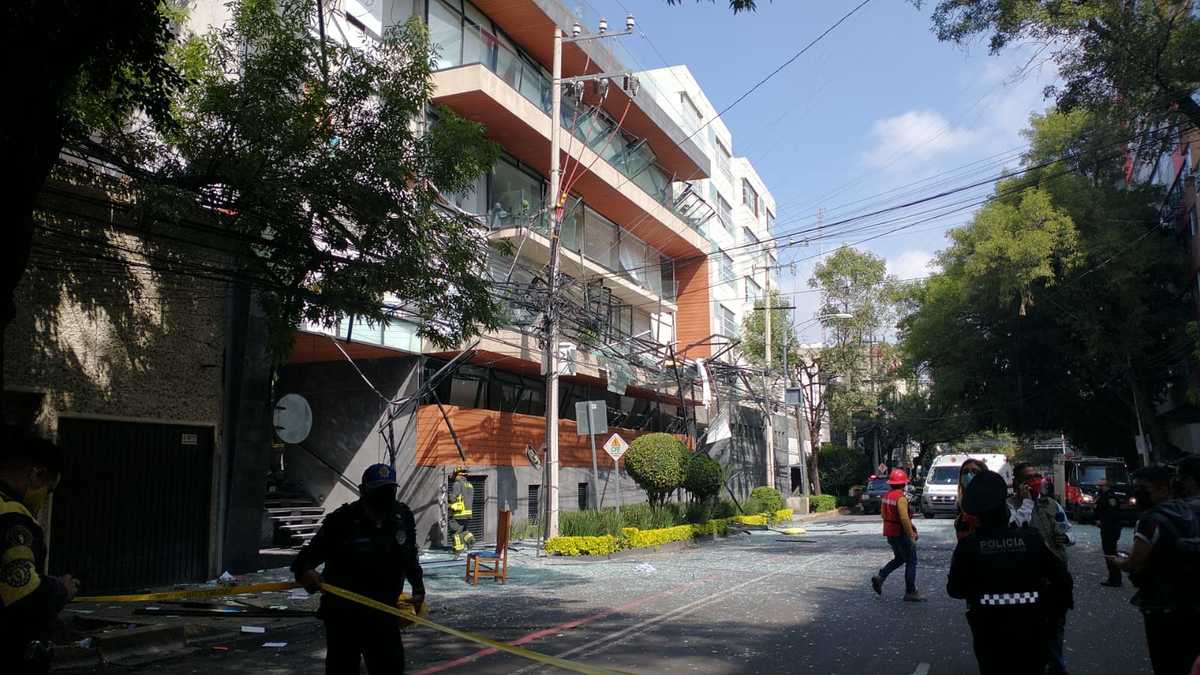 En CdMx, reportan explosión por acumulación de gas en edificio de avenida Coyoacán | Liset González