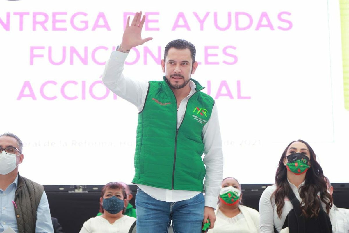 Israel Félix Soto, presidente municipal de Mineral de la Reforma. (Especial)