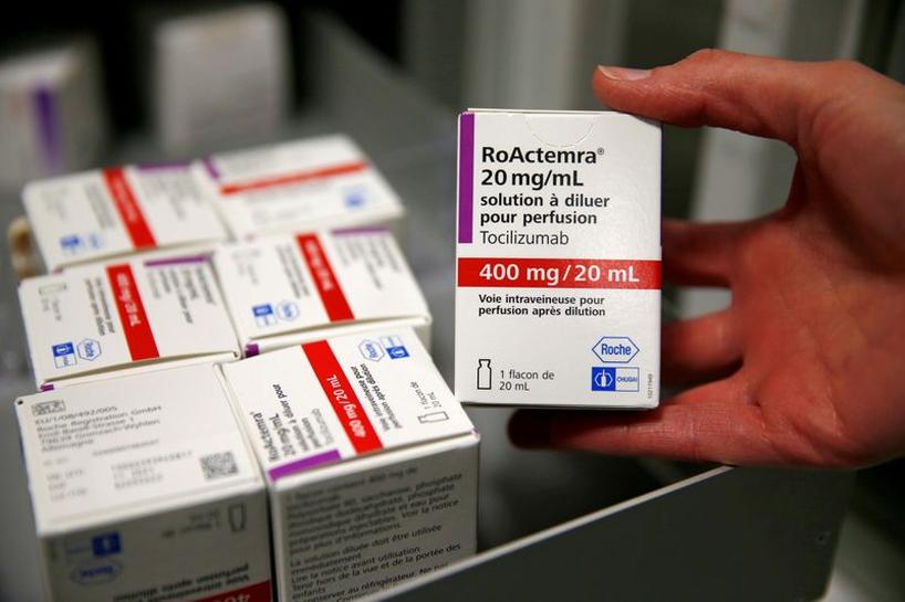 El medicamento tocilizumab, conocido también como RoActemra, es usado contra la artritis reumatoide. | Reuters