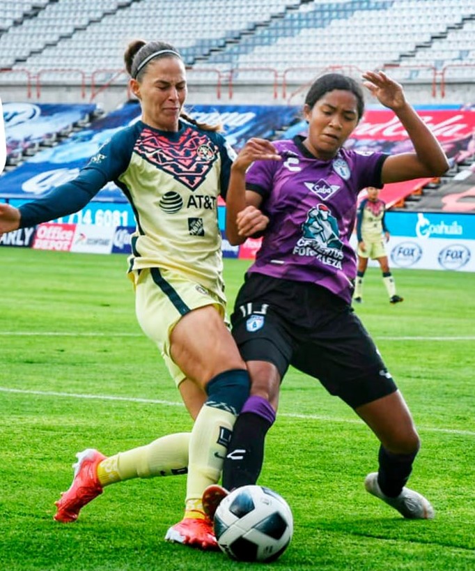 Partido entre Tuzas y América en el Estadio Hidalgo. (Especial)