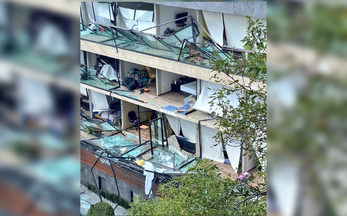 Se registra explosión en edificio de Coyoacán | @SUUMA_CDMX