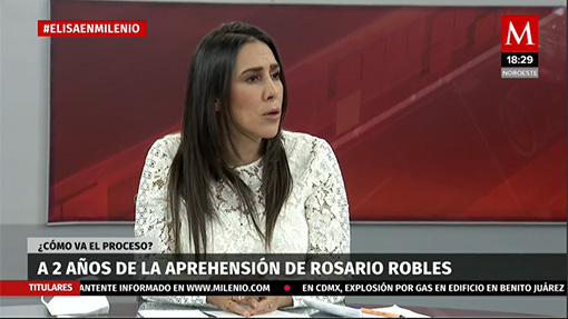 Rosario Robles cumplió dos años en prisión