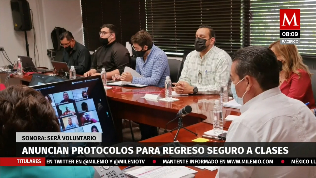 Anuncian protocolos para regreso seguro a clases en Sonora