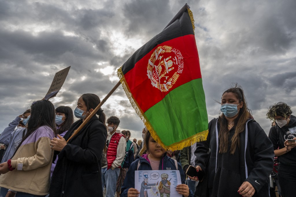 La crisis en Afganistán está generando movilizaciones en el mundo. (AFP)