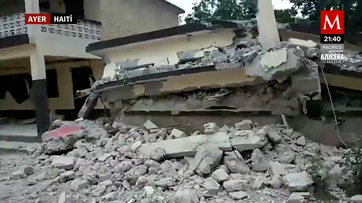 Se eleva a mil 419 el número de muertos tras terremoto en Haití